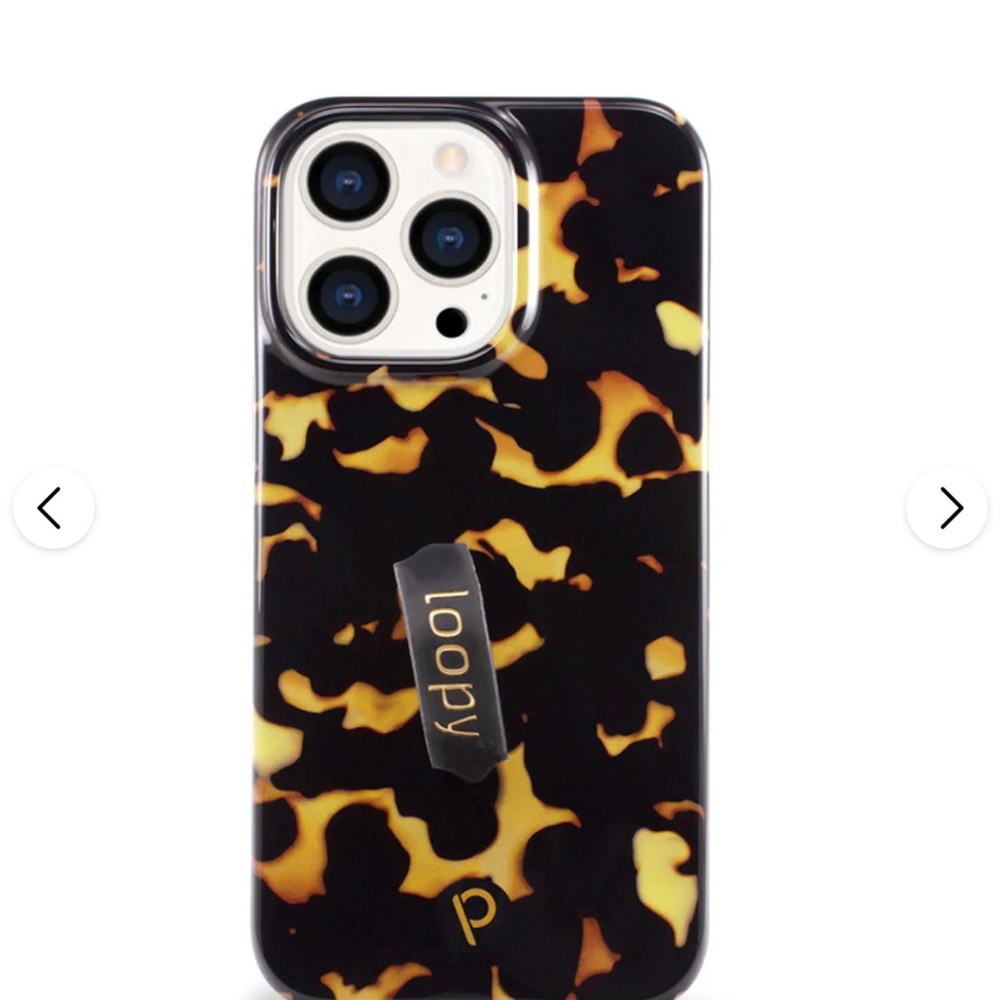 Loopy Case - iPhone 13 Pro - Tortoise Shell Phone Case